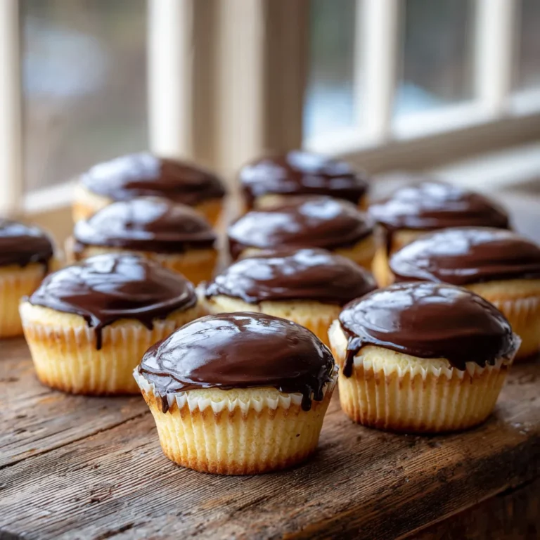 Irresistible Boston Cream Cupcakes You’ll Love – A Decadent, Homemade Classic 7 nside look at Boston cream pie cupcake filling