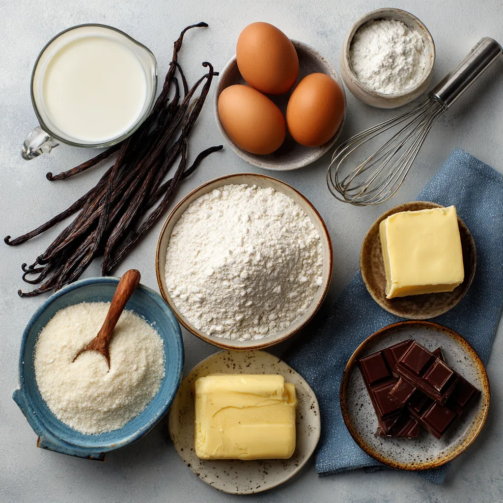 Boston Cream Cupcakes Recipe You’ll Love – Classic, Easy, and Irresistible 7 Spoonful of vanilla custard being added to the center of a cupcake