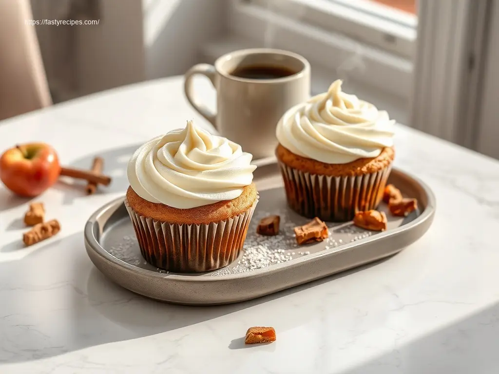 Apple Cinnamon Cupcakes with Cream Cheese Frosting: 6 Ways 1 Apple Cinnamon Cupcakes with Cream Cheese Frosting
