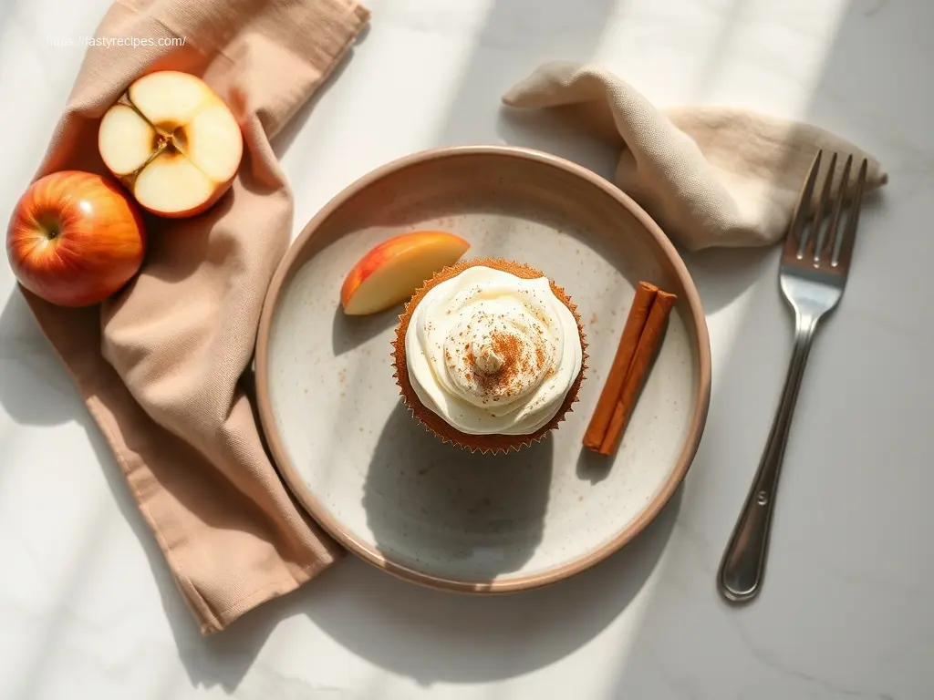 Apple Cinnamon Cupcakes with Cream Cheese Frosting: 6 Ways 2 Apple Cinnamon Cupcakes with Cream Cheese Frosting
