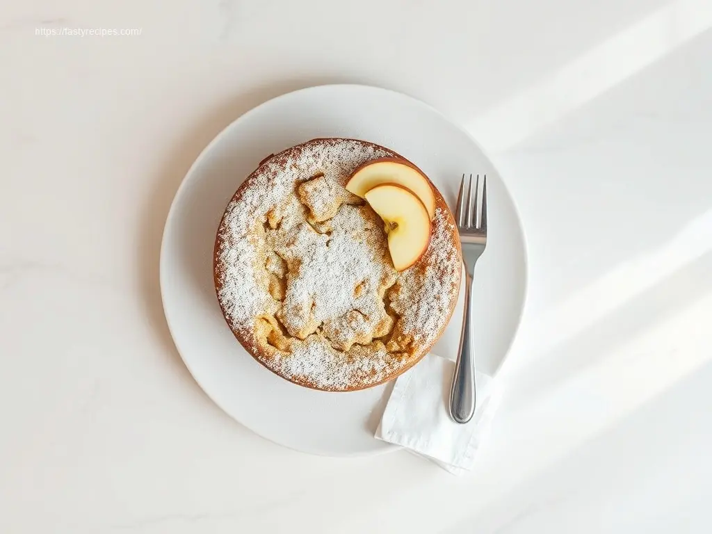 Delicious Easy One-Bowl Apple Snack Cake