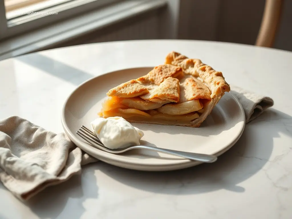 Classic Apple Pie with Buttery Crust: 3 Steps 1 Classic Apple Pie with Buttery Crust overhead view