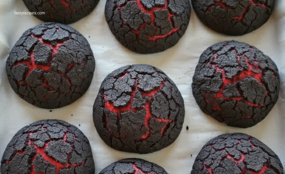 Delicious Halloween Brimstone Bread ready to enjoy
