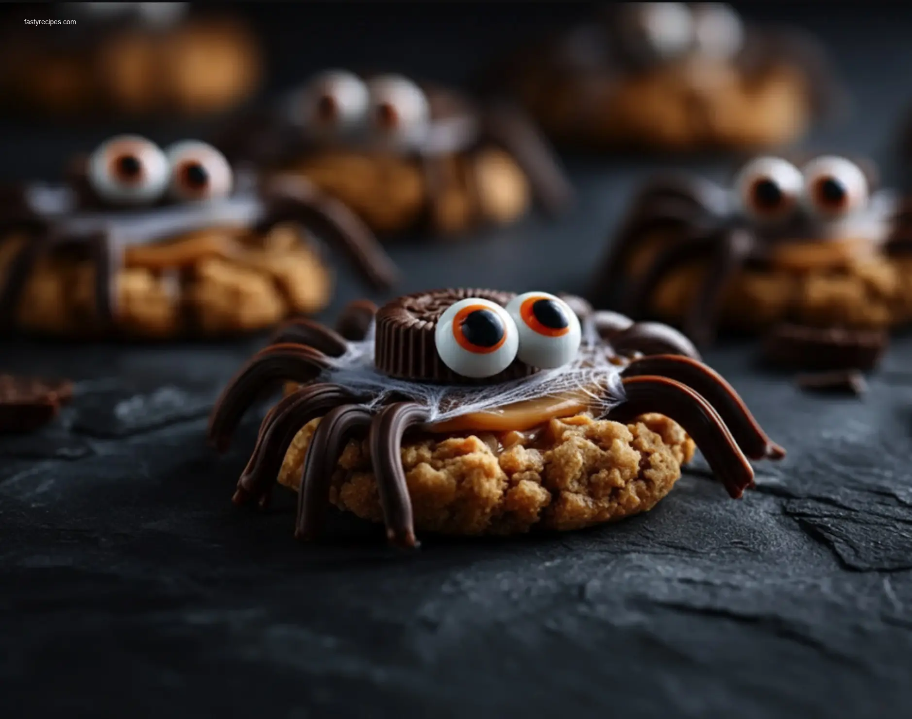 Halloween Cookies and Cupcakes: 9 Spooktacular Sweet Ideas. 3 Delicious Halloween cookies and cupcakes arranged on a platter