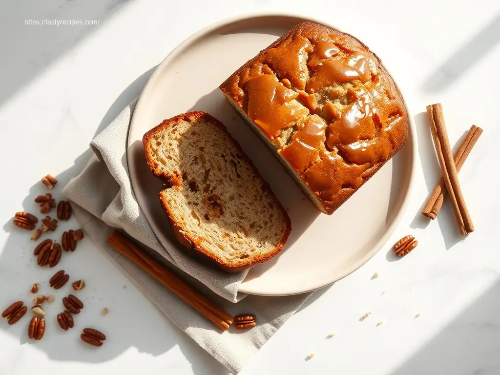 Delicious Maple Cinnamon Apple Bread for holiday gatherings