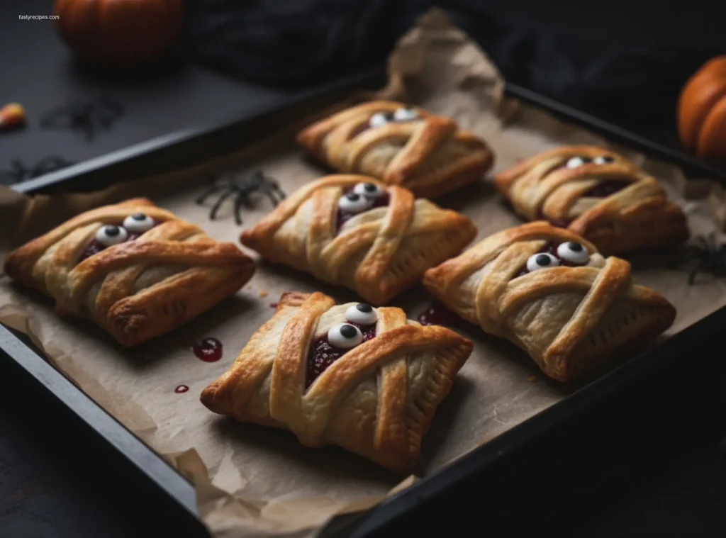 Slice of warm Mummy Cherry Pie with ice cream