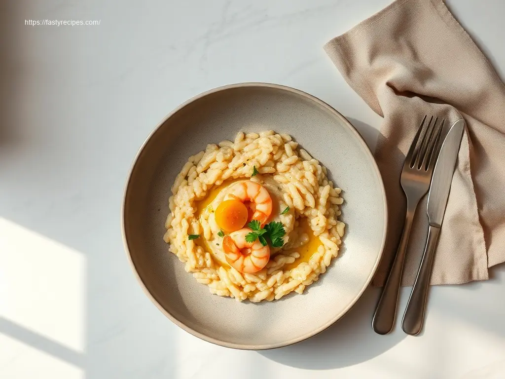 Shrimp and Butternut Squash Risotto: The Top 5 Benefits 2 Delicious creamy shrimp and butternut squash risotto dish