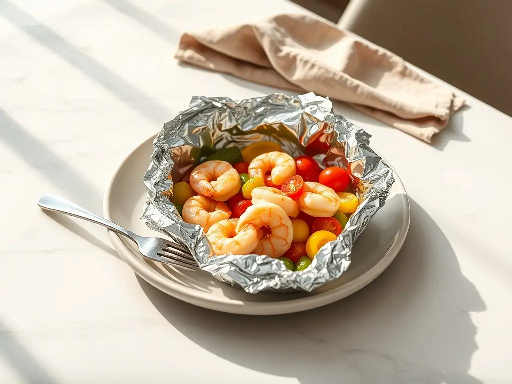 Shrimp and Veggie Foil Packets: 9 Tips for Grilling Them 1 Delicious shrimp and veggie foil packets for a healthy dinner