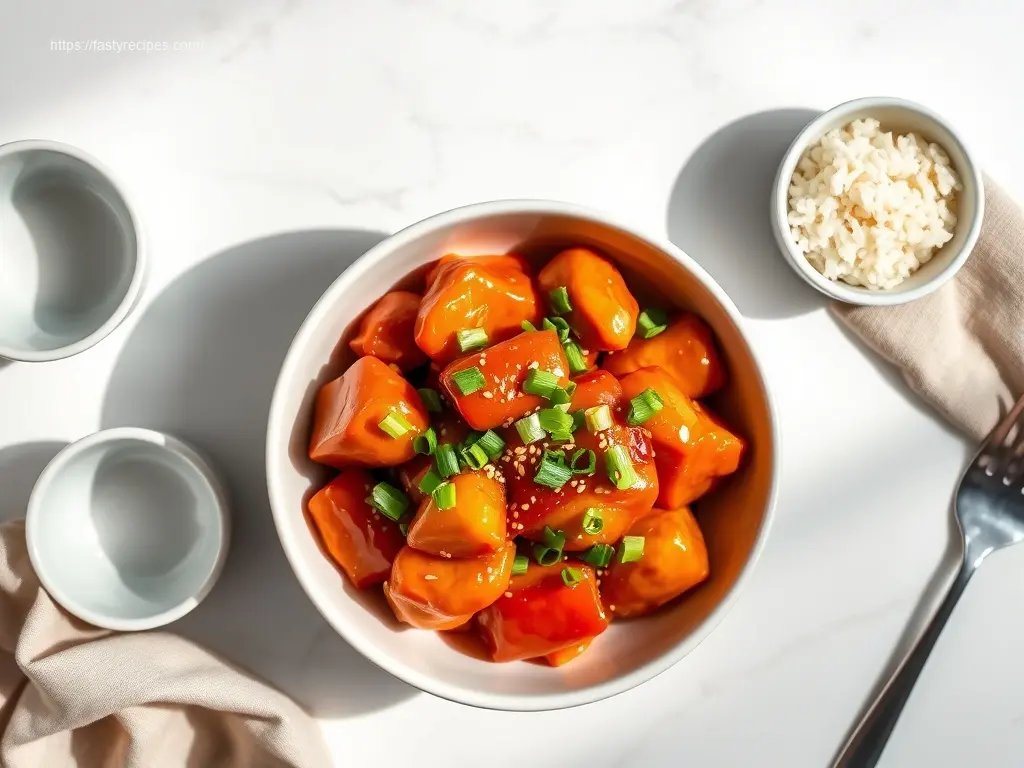 Dump & Go Sweet Chili Chicken: 3 Dinners in 1 2 Dump and Go Sweet Chili Chicken overhead shot