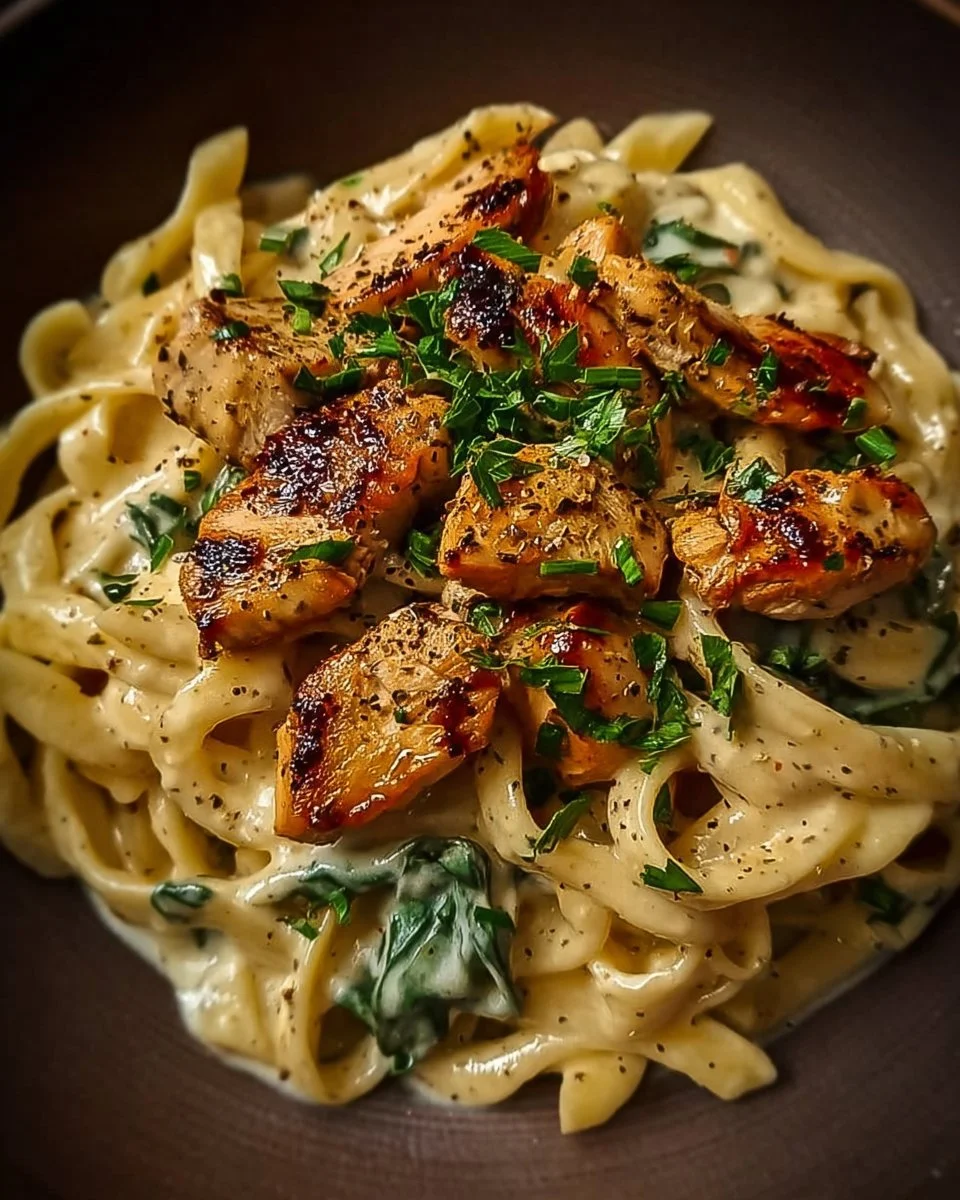 Cajun Chicken Pasta 1 Delicious Cajun Chicken Pasta with a creamy sauce and spices