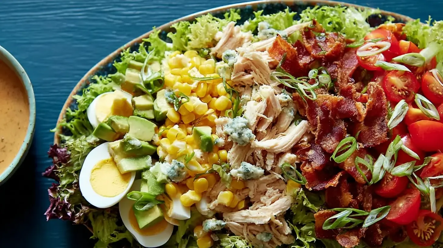 A platter of chicken salad appetizers served on mini crackers.