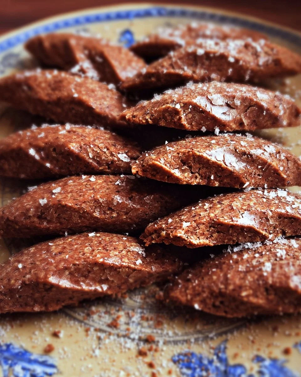 Magenbrot (German Spice Cookies) 1 Plate of homemade Magenbrot German spice cookies with festive spices