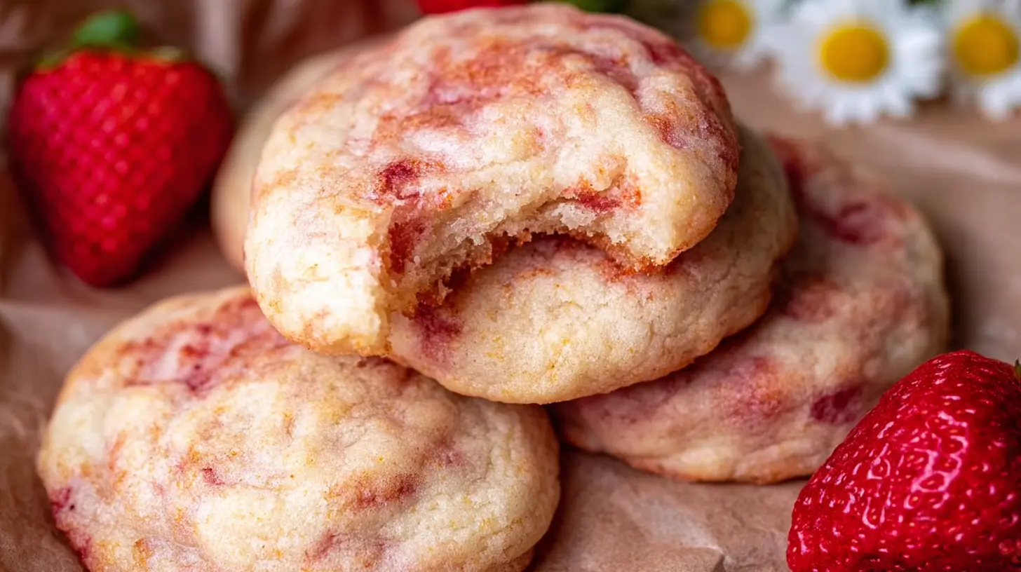 Cheesecake Cookies: 2 Simple Steps for Success 2 Delicious cheesecake cookies arranged on a plate