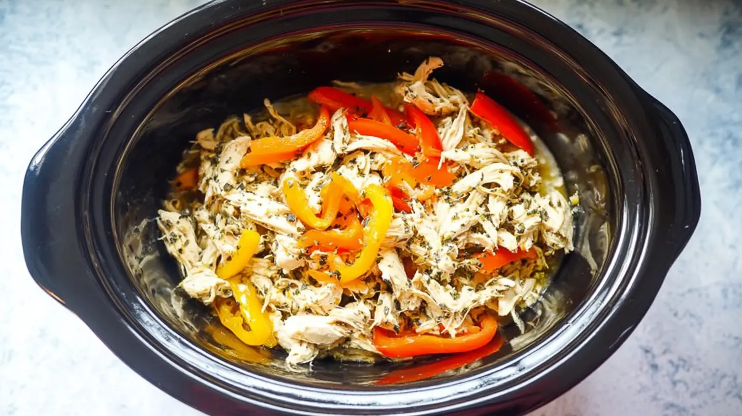 chicken crockpot recipes healthy: 5 amazing meal prep wins 1 Delicious healthy chicken crockpot prepared and ready to serve