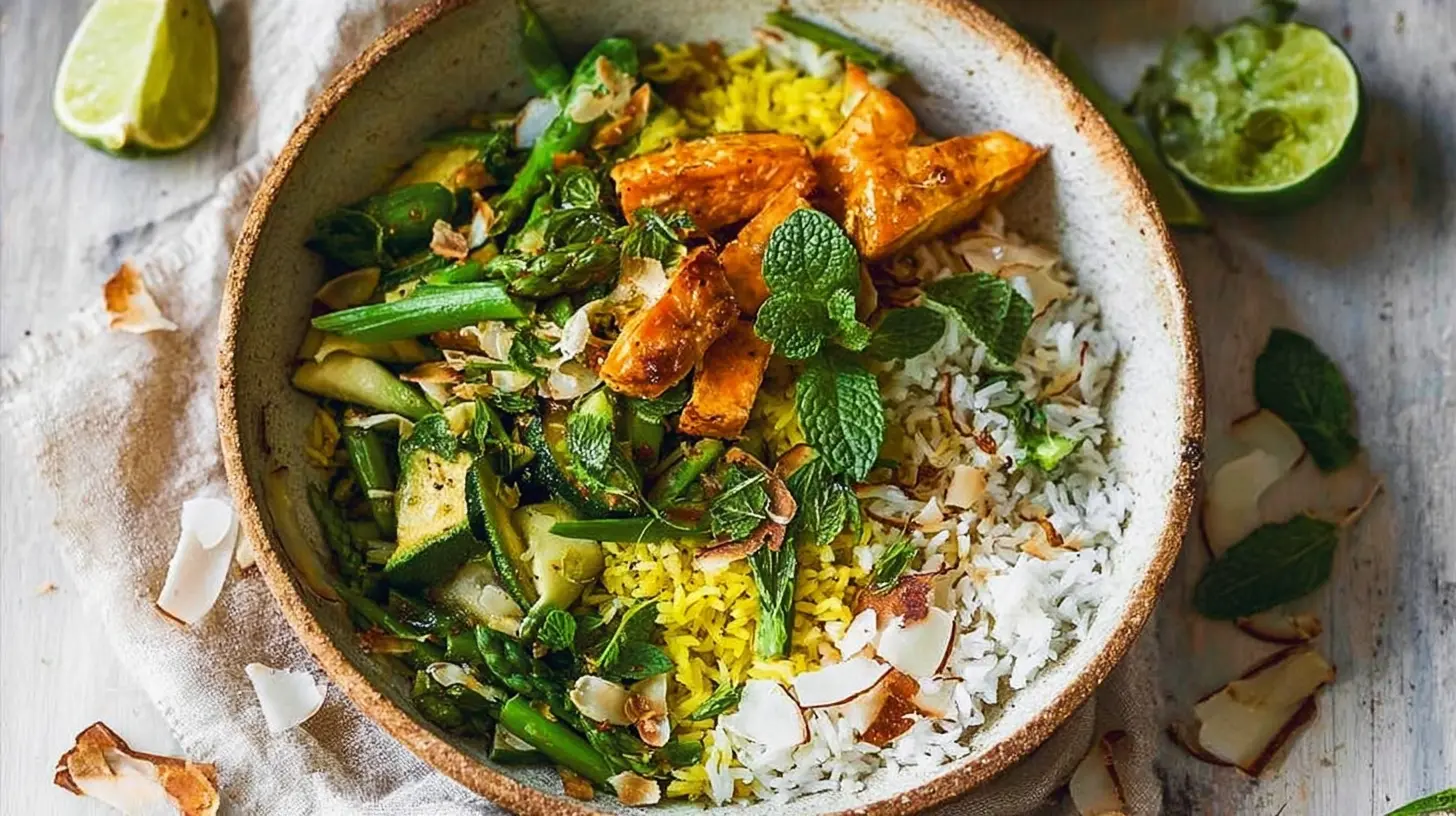 Plant based diet recipes: 9 Flavorful Dinners You'll Love 1 An assortment of delicious plant based diet recipes including salads and bowls