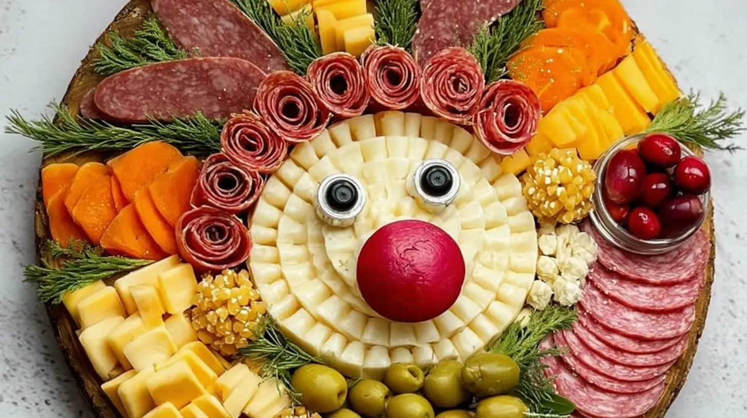 A creative reindeer charcuterie board idea for holiday entertaining