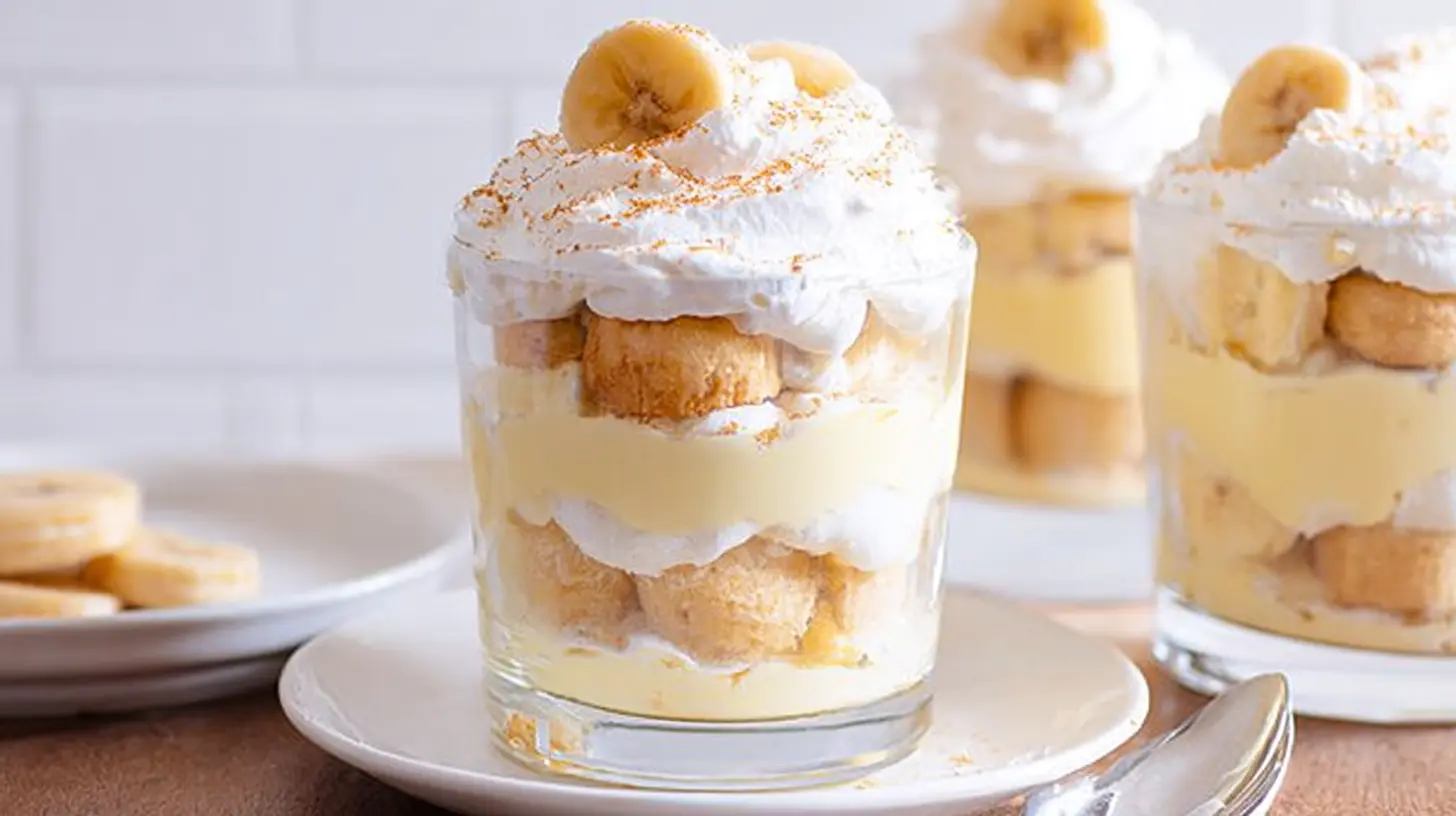 Sugar Free Banana Pudding: 10 Easy Steps 1 Deliciously layered sugar free banana pudding with vanilla wafers and fresh banana slices