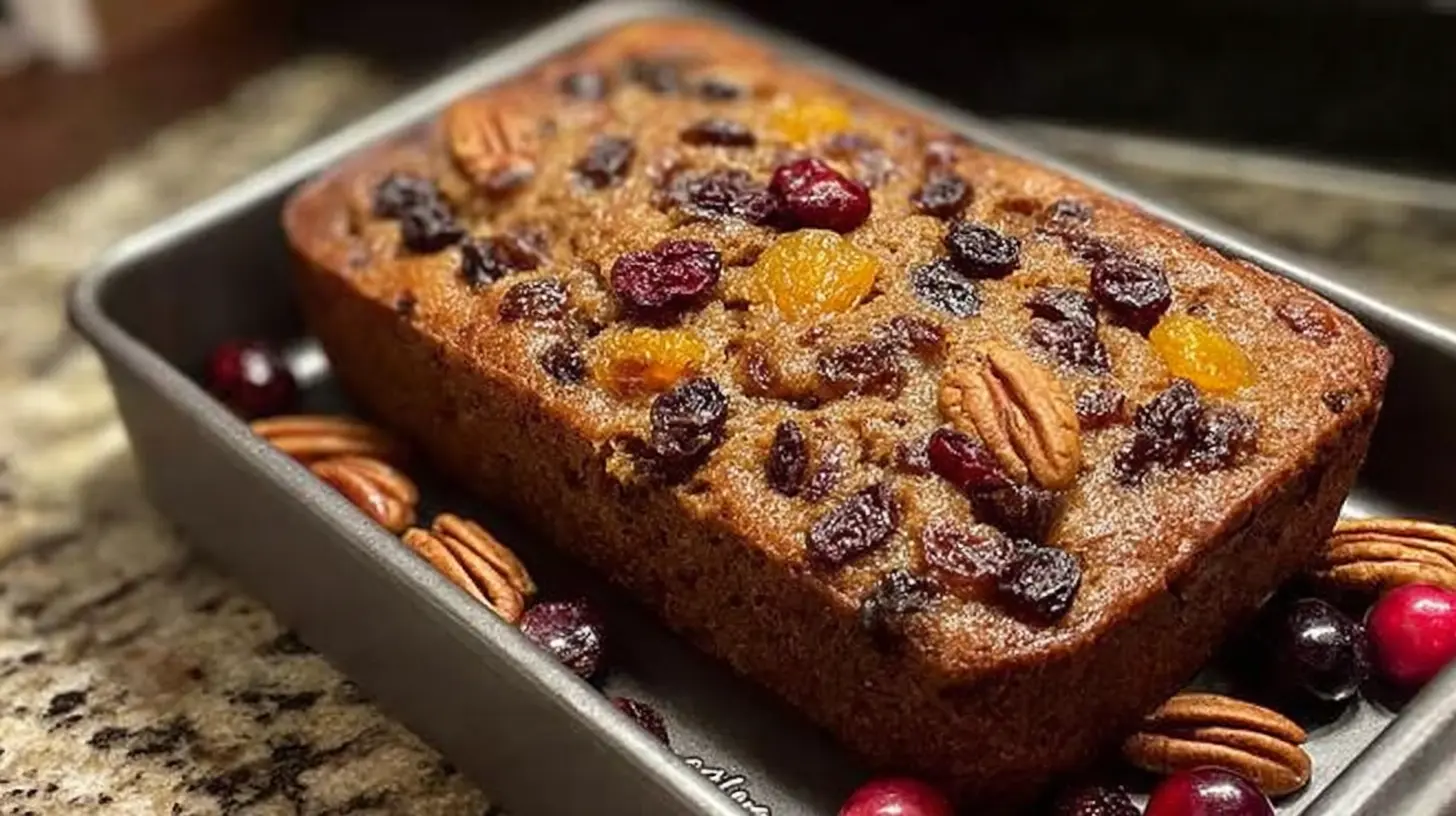 Deliciously moist fruitcake recipe, perfect for festive occasions