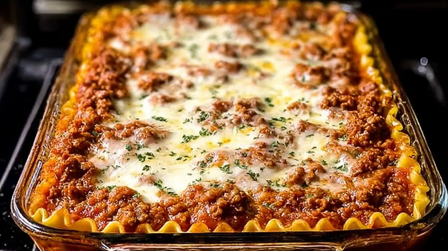 Million Dollar Italian Lasagna: Why It's 10/10 2 A baked million dollar Italian lasagna, richly layered and golden brown.