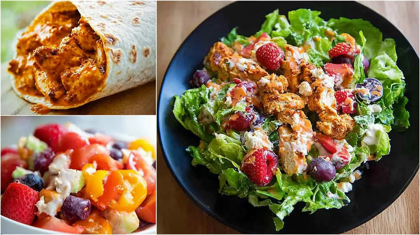 Easy Lunch Recipes: Discover 11 One-Pan Wonders 1 Various quick lunch recipes arranged appealingly on a table.