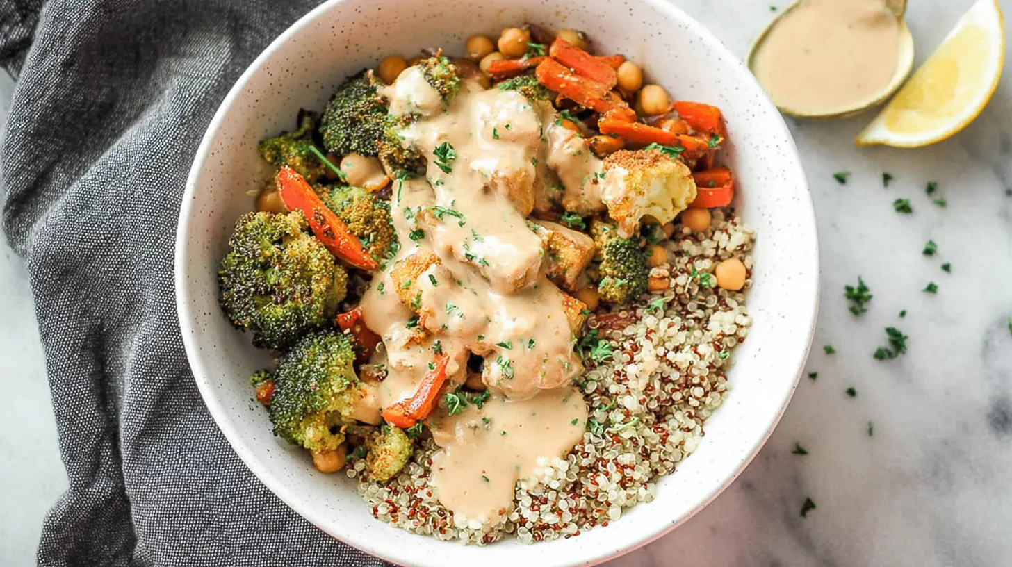 Vegan Dinner Recipes Gluten Free: 9 Simple Steps 2 A colorful array of vegan dinner recipes that are gluten-free, presented beautifully on a dining table.