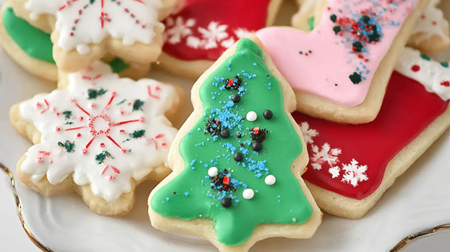 Decorative Sugar Cookie Icing: 4 Ways to Color It Right 1 Intricate patterns of decorative sugar cookie icing on baked goods.