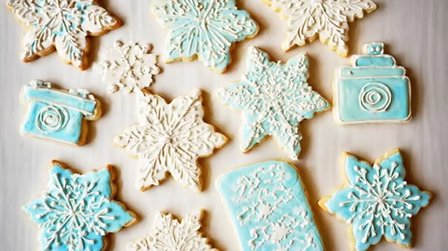 Iced Sugar Cookies: Why You Need 8 Tools 1 Arrangement of freshly baked iced sugar cookies, each with unique designs.