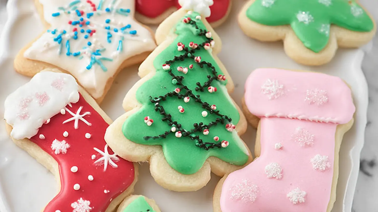 Decorative Sugar Cookie Icing: 4 Ways to Color It Right 2 Decorative sugar cookie icing applied with precision on a cookie.