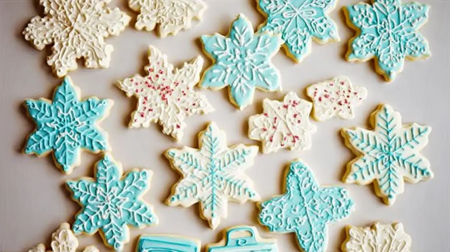 Iced Sugar Cookies: Why You Need 8 Tools 2 A close-up view of beautifully decorated iced sugar cookies with colorful frosting.