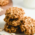 Nutritious oatmeal cookies for toddlers, baked for a healthy breakfast.