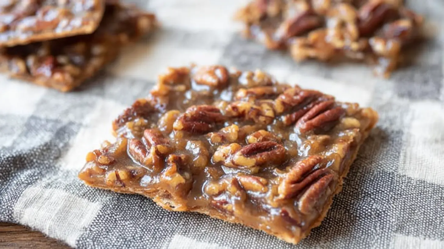 Pecan Bark: How 3 Ingredients Make Magic 2 A close-up of delicious pecan bark with chocolate swirls