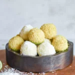 Sweet Key Lime Truffles, coated in white chocolate